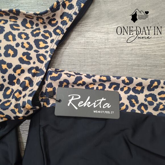 Rekita Skirted Tankini Swimsuit Size M - Picture 3 of 7